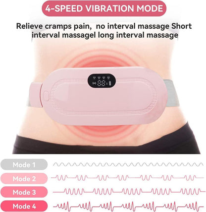 Period/Menstrual Cramp Relief Belt and Massager (1 Year Warranty) (DELIVERY FREE)