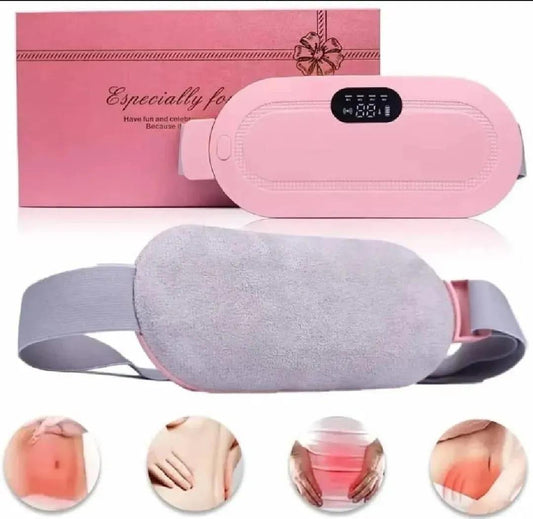 Period/Menstrual Cramp Relief Belt and Massager (1 Year Warranty) (DELIVERY FREE)