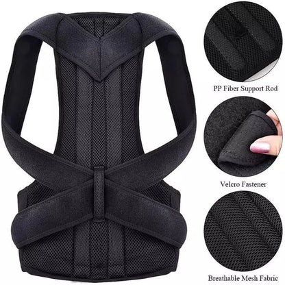 Premium Back Pain Relief & Posture Corrector Belt