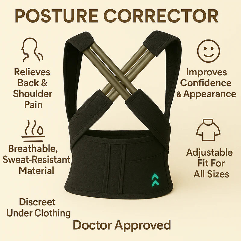 Premium Back Pain Relief & Posture Corrector Belt