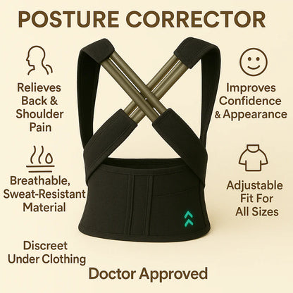 Premium Back Pain Relief & Posture Corrector Belt